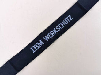 Ärmelband, Werkschutz IBM, Länge 38cm