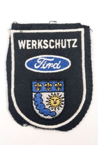 Ärmelabzeichen, Werkschutz der Firma Ford,...