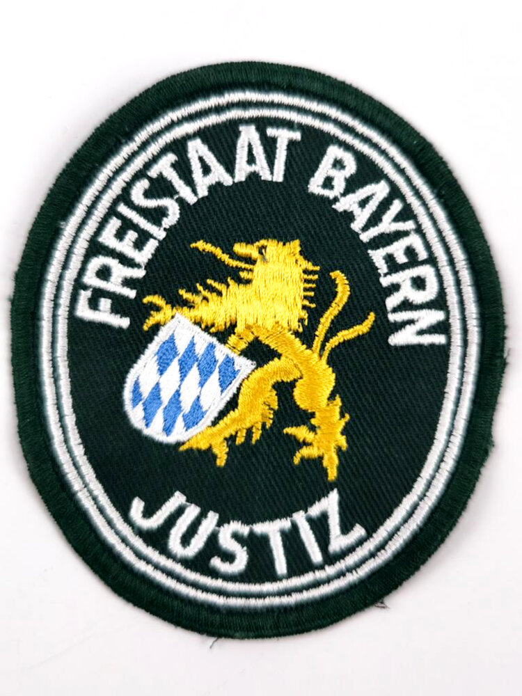 Jusitz nach 1945, Ärmelabzeichen Justizvollzug Freistaat Bayern, 10,0