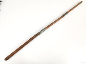 U.S. WWII dated folding tent pole. Uncleaned