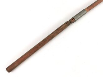 U.S. WWII dated folding tent pole. Uncleaned