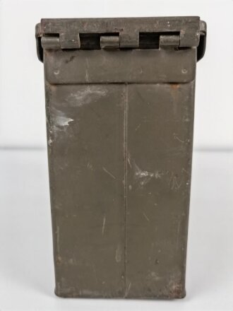 U.S. 1963 dated  Cal. 30 Ammunition box, original paint, uncleaned