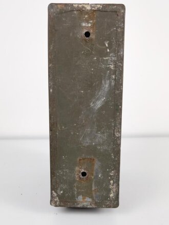 U.S. 1963 dated  Cal. 30 Ammunition box, original paint, uncleaned