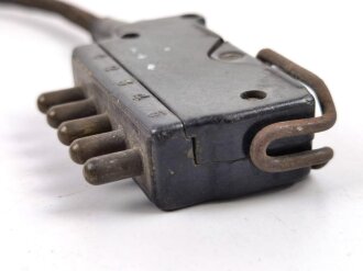 Stecker für Feldfernsprecher 33 der Wehrmacht