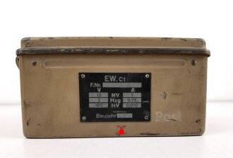 Wechselrichtersatz EW.c1 Baujahr 1945. Originallack, nicht komplett, Funktion nicht geprüft. Verwendet für Torn.E.b. in Fahrzeugen