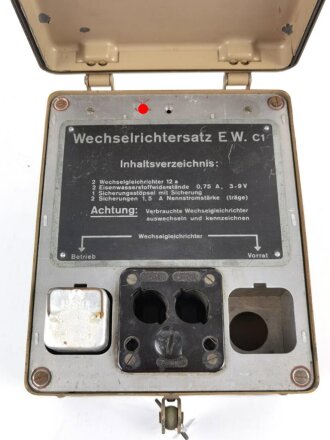 Wechselrichtersatz EW.c1 Baujahr 1945. Originallack,...