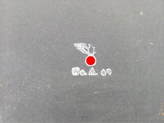 Frequenzprüfgerät i Wehrmacht. Sehr guter Zustand . Transportkasten in gutem Zustand, Originallack