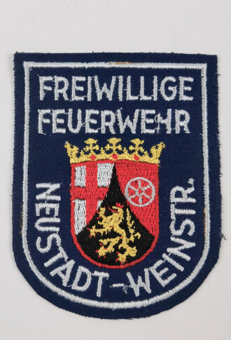 Ärmelabzeichen, Freiwillige Feuerwehr Neustadt- Weinstrasse.