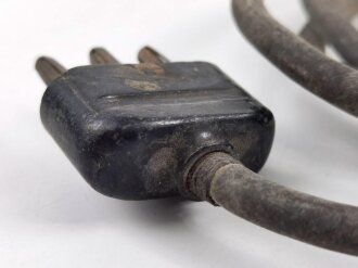 Kabel mit dreipoligem Stecker Wehrmacht