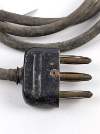 Kabel mit dreipoligem Stecker Wehrmacht