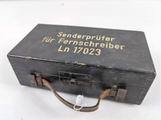 "Senderprüfer für Fernschreiber Ln...