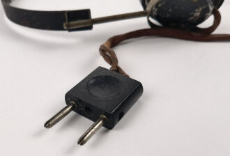 Übungsfernhörer Luftwaffe, Ln 127010. Funktion nicht geprüft