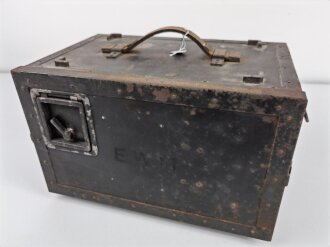 Gehäuse Empfänger-Wechselrichter E.W.f1 der Wehrmacht. Stromversorgung für den Empfänger des Funkgeräts 15. W.S.E.b. Originallack, ungereinigtes Stück