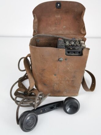 U.S. WWII Field telephone EE-8-A, Function not checked