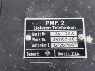 Luftwaffe, Prüf Mess F. 2, Ln 26766. Originallack, Funktion nicht geprüft