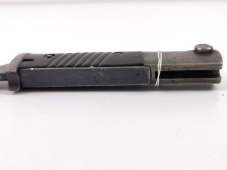 Seitengewehr M84/98 für K98 der Wehrmach, getragenes Stück
