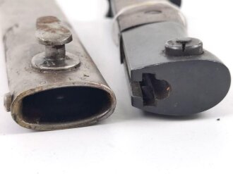 Seitengewehr M84/98 für K98 der Wehrmach, getragenes Stück