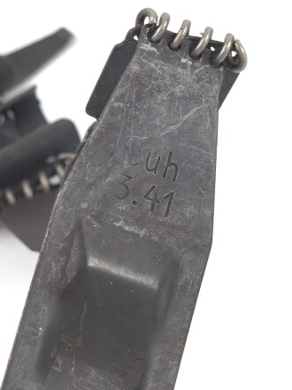 Einführstück für den Gurt des MG34/42 der Wehrmacht, Hersteller cuh41