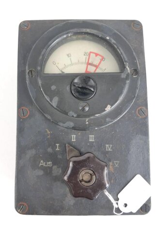 Luftwaffe, Prüfvoltmeter " PV 62" Ln...