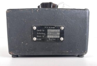 Luftwaffe, Prüfvoltmeter " PV 62" Ln 20998. Originallack, Funktion nicht geprüft