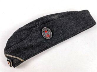 Deutsches Rotes Kreuz III.Reich, Schiffchen für Mannschaften , datiert 1936, das Abzeichen fast abgetrennt