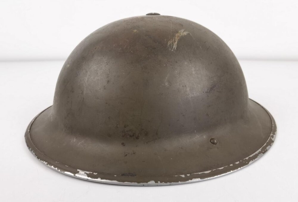 Stahlhelm Aus Dem 2 Weltkrieg Großbritannien Stahlhelm 2.Weltkrieg. Die Glocke datiert 1942, Innenf