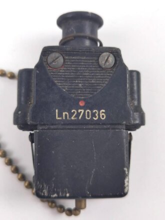 Luftwaffe Stecker mit Kappe Ln 27036, Funktion nicht geprüft