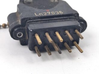 Luftwaffe Stecker mit Kappe Ln 27036, Funktion nicht geprüft