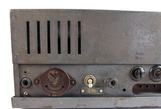 Luftwaffe, Netzanschlussgerät NA 7, Ln 27467 für Trägerfrequenzgerät. Originallack, Funktion nicht geprüft