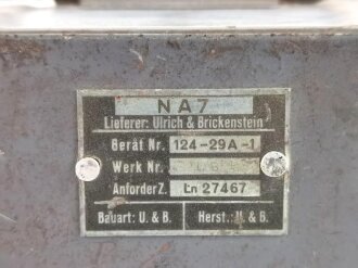 Luftwaffe, Netzanschlussgerät NA 7, Ln 27467...