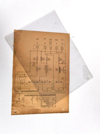 Luftwaffe, Netzanschlussgerät NA 7, Ln 27467 für Trägerfrequenzgerät. Originallack, Funktion nicht geprüft