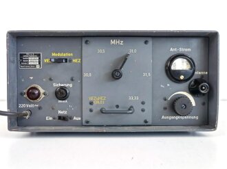 Luftwaffe Einstellsender PSU.o-B, Ln 27146. Originallack,...