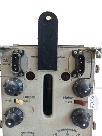 Luftwaffe, optischer Mehrfachschreiber CF149 von Askania. Originallack, Funktion nicht geprüft