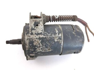 Luftwaffe Elektromotor , Gehäuselänge 10cm. Originallack, Funktion nicht geprüft