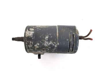 Luftwaffe Elektromotor , Gehäuselänge 10cm. Originallack, Funktion nicht geprüft