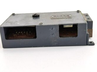 Luftwaffe , Verteilerdose für Peil 6, VD 6a, Ln 26938-1. Typenschild neuzeitlich, überarbeitetes Stück