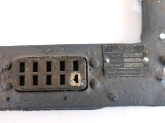 Luftwaffe, Aufhängerahmen RS 10k, Ln 28046-1,  für Sender Kurzwelle S10k vom Fu G10.  Bodenfund, überlackiert