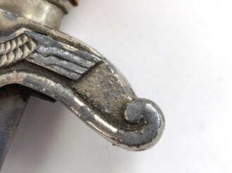 Technische Nothilfe, Dolch für Führer. Hersteller Eickhorn Solingen. Zusammengehöriges, ungereinigtes Stück