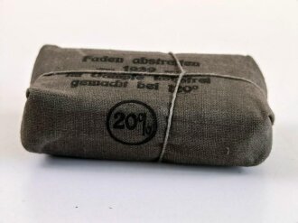 Verbandpäckchen Wehrmacht datiert 1939. Kleines Modell für die Tasche der Feldbluse