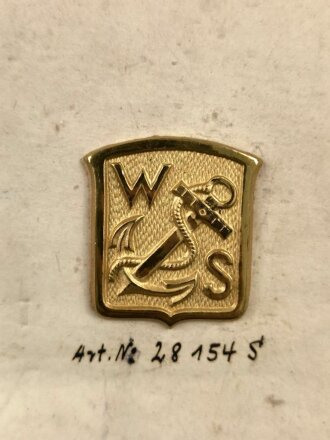 Deutschland nach 1945 ? Assmann & Söhne Lüdenscheid, Mustertafel Marine Mützenabzeichen 11x15cm