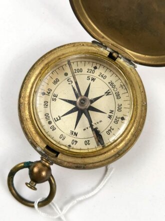 U.S. Army WWI Pocket Compass, " Waltham"...