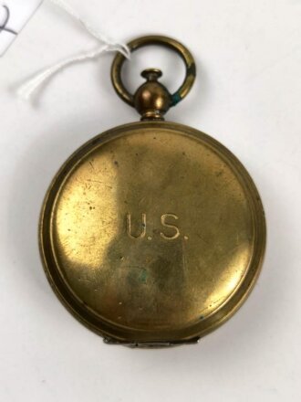 U.S. Army WWI Pocket Compass, " Waltham" manufacture