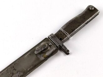 1.Weltkrieg, Ersatz Seitengewehr mit Stahlblechscheide....