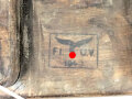 Luftwaffe, Unterkunftshocker mit Brandstempel von 1940.  Guter Gesamtzustand