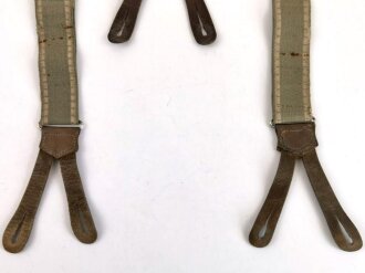 Paar Hosenträger aus der Zeit des 2.Weltkrieg, gebraucht