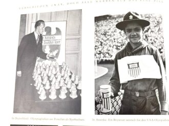 "Olympia 1936" - Band 1 Die Olympischen Spiele 1936 in Berlin und Garmisch-Partenkirchen, 127 Seiten, komplett, im Schutzumschlag