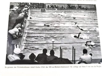 "Olympia 1936" - Band 2 Die Olympischen Spiele 1936 in Berlin und Garmisch-Partenkirchen, 165 Seiten, komplett, im Schutzumschlag