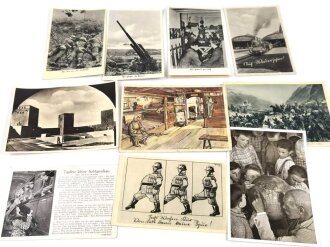 10 Stück Ansichtskarten aus der Zeit des III.Reiches