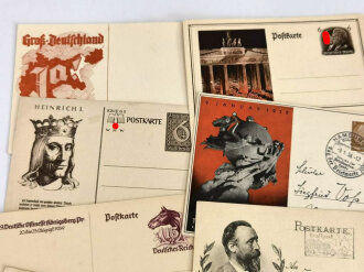 10 Stück Postkarten aus der Zeit des III.Reiches