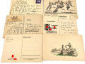 10 Stück Feldpostkarten aus der Zeit des III.Reiches